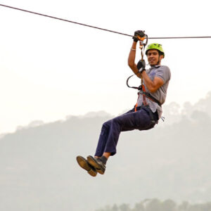 Ziplining In Kashmir